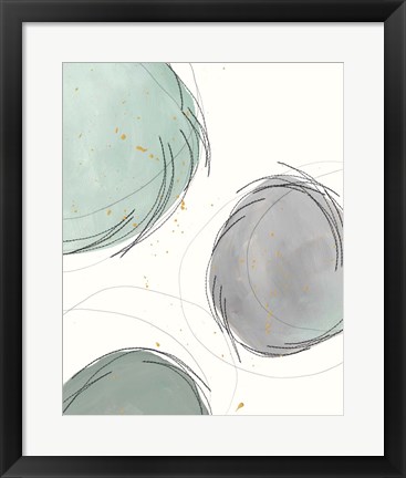 Framed Encircled Orbits I Print