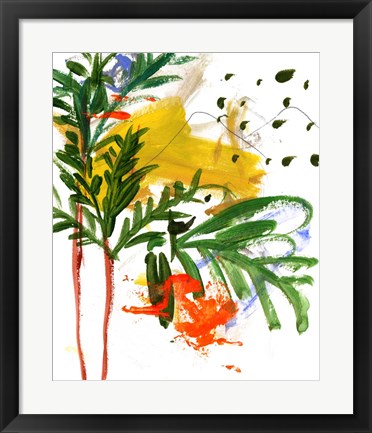 Framed Jungle in My Heart III Print