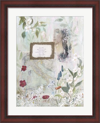 Framed Botticelli&#39;s Dream II Print