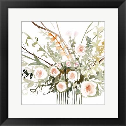 Framed Foraged Flowers II Print