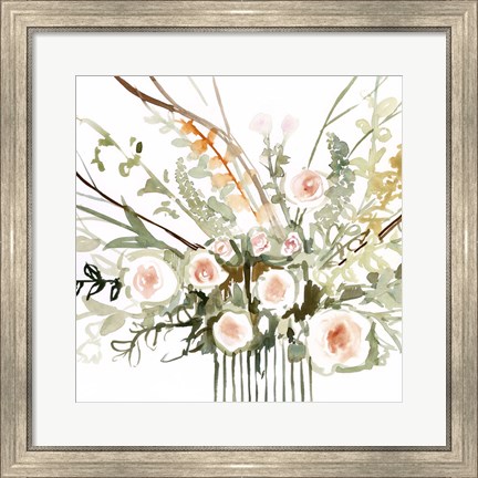 Framed Foraged Flowers II Print