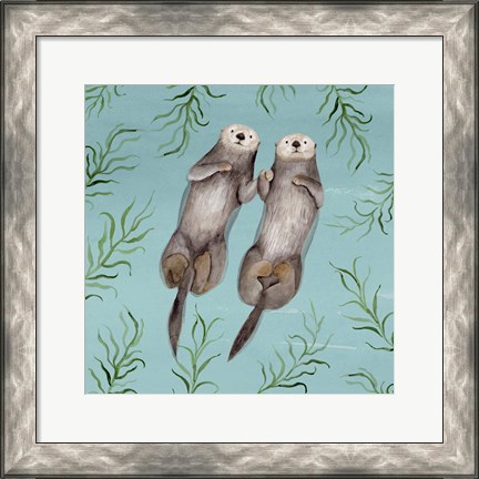 Framed Otter&#39;s Paradise III Print