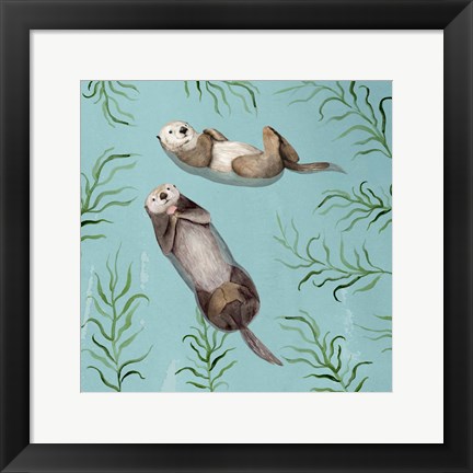 Framed Otter&#39;s Paradise IV Print
