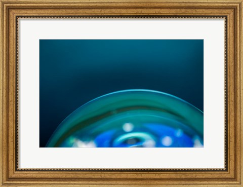 Framed Frozen Bubbles 1 Print