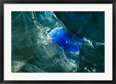 Framed Cullet Glass Chunks 3 Print