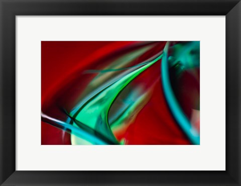 Framed Colorful Background 3 Print