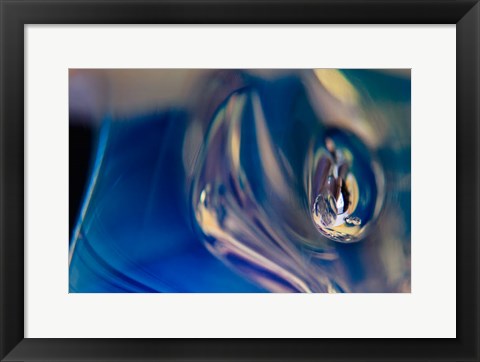 Framed Frozen Bubbles 4 Print