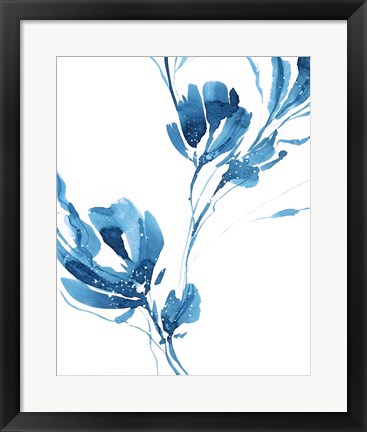 Framed Blue Move 1 Print