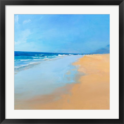 Framed Fuerteventura Beach Print