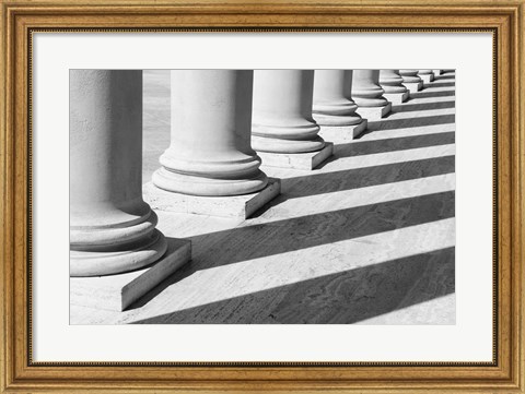 Framed Pillars 1 Print