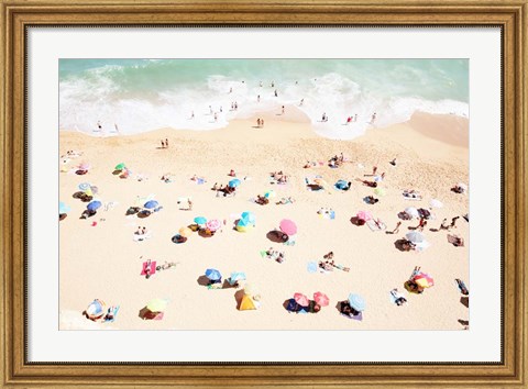 Framed Seaside 1 Print