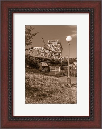 Framed Johnson Street Bridge (Victoria) Print