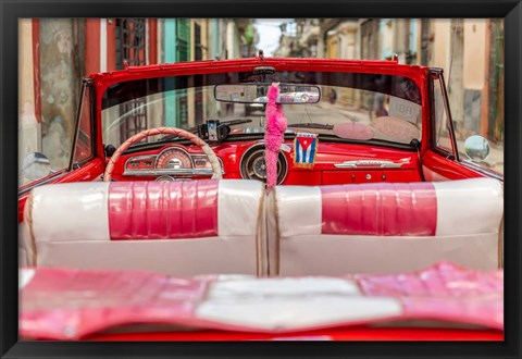 Framed 50&#39;s Car, Havana Print