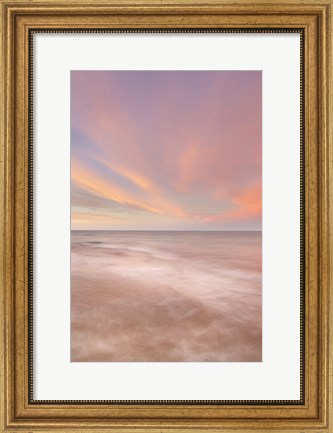 Framed Stormy Evening Over Lake Superior, Michigan Print