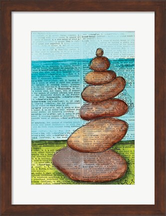 Framed Balance III Print