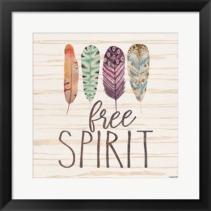 Framed Free Spirit Print