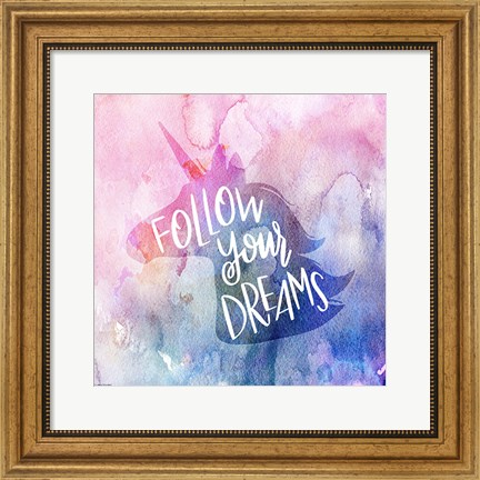 Framed Unicorn Dreams Print