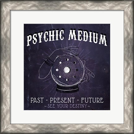 Framed Psychic Medium Print