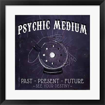 Framed Psychic Medium Print