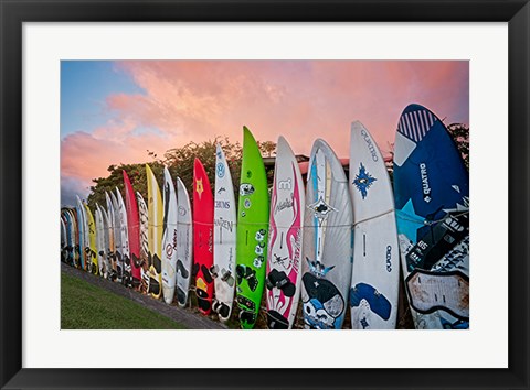 Framed Surf Time Print