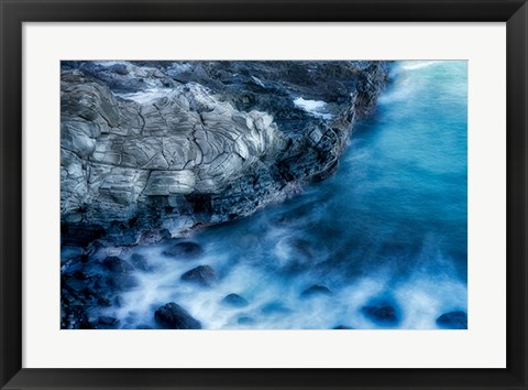 Framed Cerulean Print