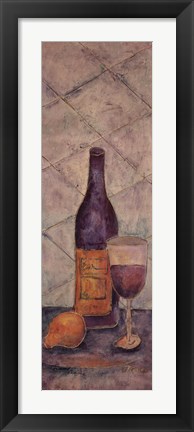 Framed Wine Tasting Tuscanny II Print