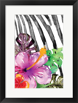 Framed Tropical Jungle II Print