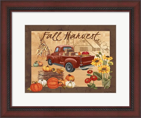 Framed Fall Harvest Print