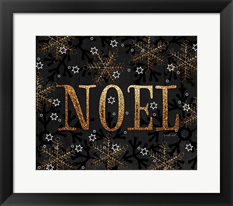 Framed Noel Print