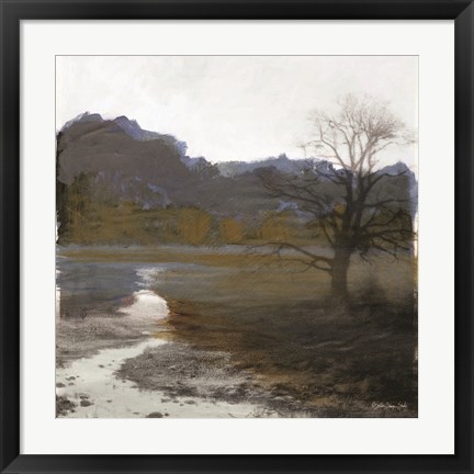 Framed Winter Landscape 6 Print