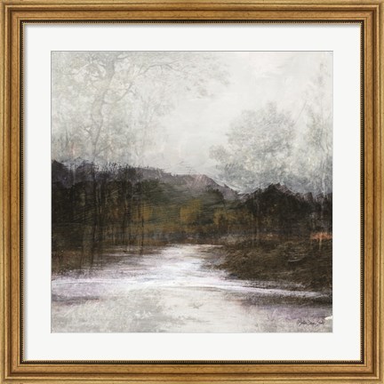 Framed Winter Landscape 7 Print