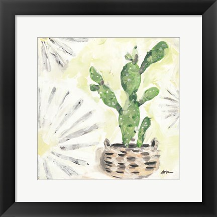 Framed Bono Cactus Print