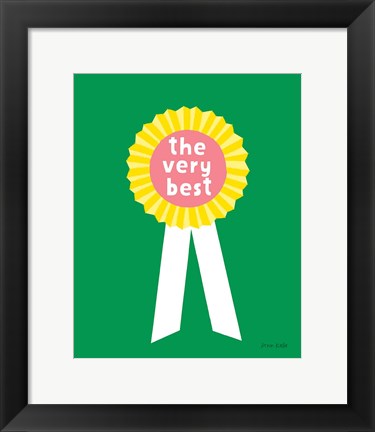 Framed Very Best Award Print