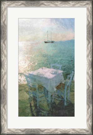 Framed Greek Table 1 Print
