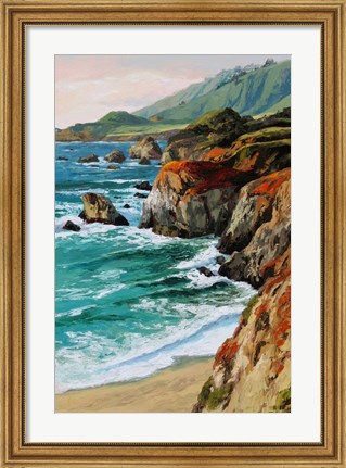 Framed Coastal Grandeur Print