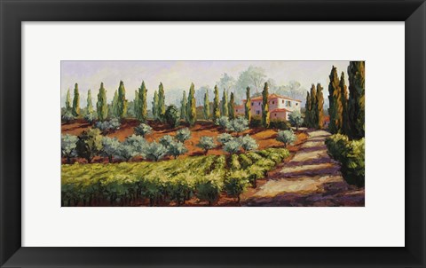 Framed Italian Farmhouse Print