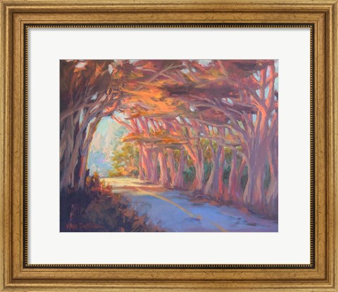 Framed Tree Tunnel Print