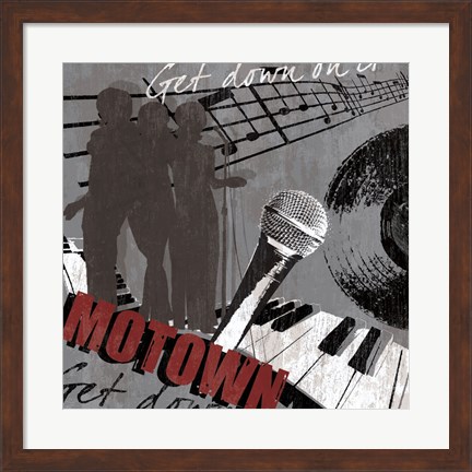 Framed Motown Print