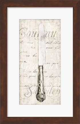 Framed Knife Print