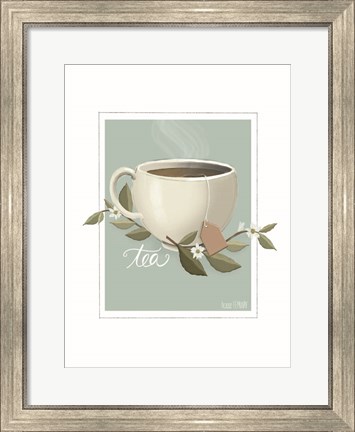 Framed Botanical Tea Print