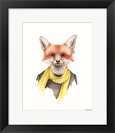 Framed Foxxy Fox Print