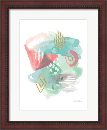 Framed Faridas Abstract III v2 Print