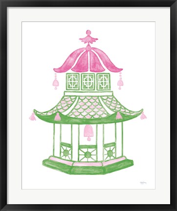 Framed Everyday Chinoiserie III Bright Print