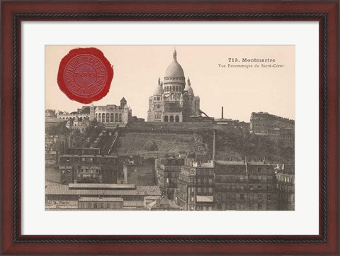 Framed Montmartre Print