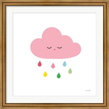 Framed Sleepy Cloud II Print