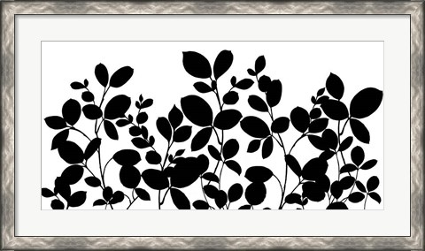 Framed Leafy Grove Print