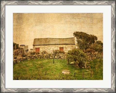Framed Irish Cottage Print