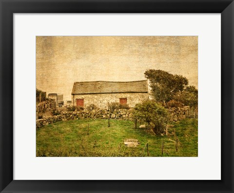 Framed Irish Cottage Print