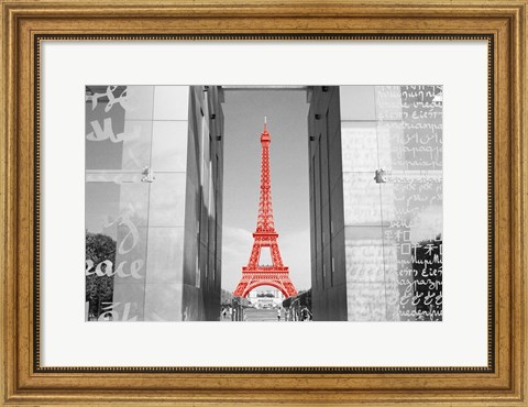 Framed Eiffel Tower Paris France Print