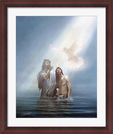 Framed Baptism Print